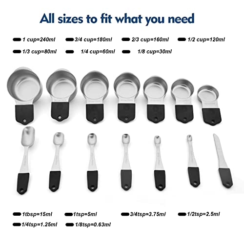 Magnetic Measuring Cups Set