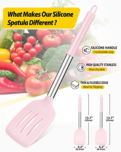 Pack of 2 Silicone Solid Turner (2 Count)