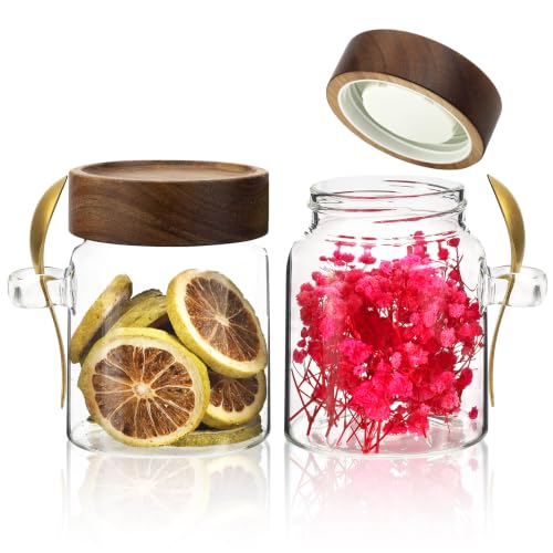 10 oz Glass Jars Set of 2