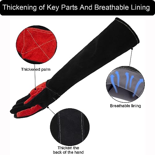 Long Welding Gloves 23.6 Inches 932℉