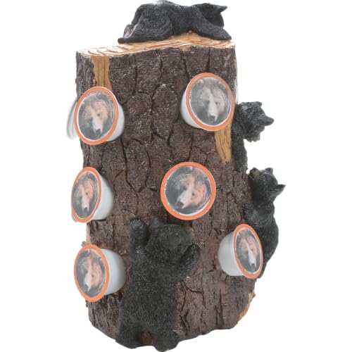 Climbing Bears Coffee Pod Holder 8" Wx7 3