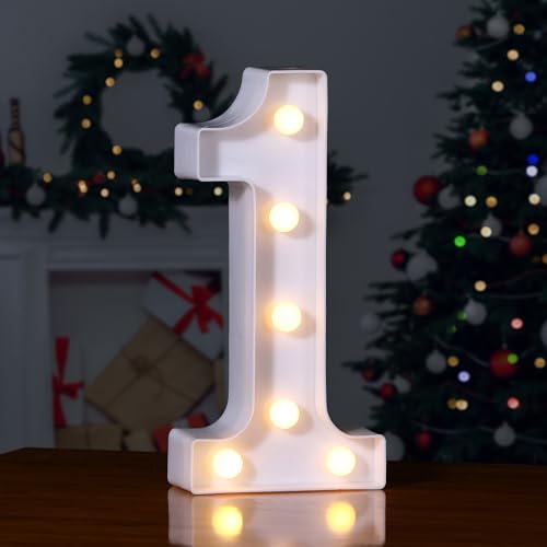 Decorative Led Marquee Light Up Number