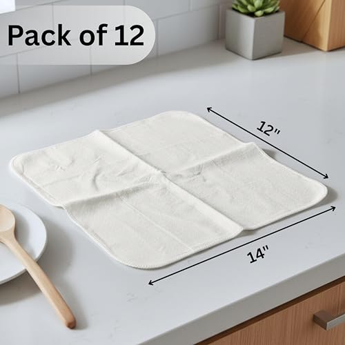 Flour Sack Shop Towels (12 Count)