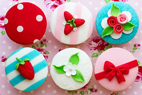 Premium Rolled Red Fondant for Cake Decorating (16 Ounce)