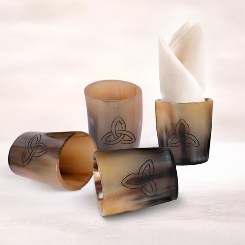 Viking Horn Shot Glasses Set of 8 (8 Count)