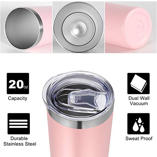 Stainless Steel Tumblers Bulk 6 Pack (6 Count)