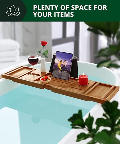 Trending Now Wood Bath Tray