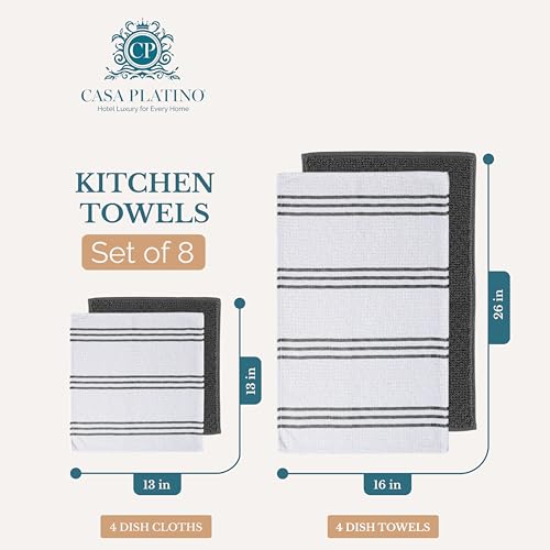 Kitchen Towel Set 8 Pc (8 Count)