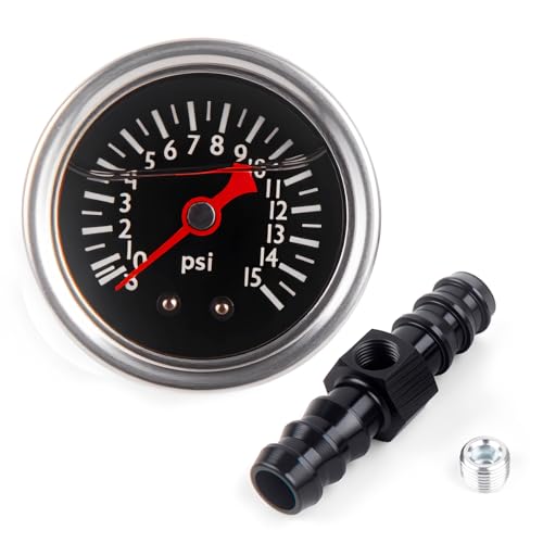 Universal 0 15psi Fuel Pressure Gauge 1