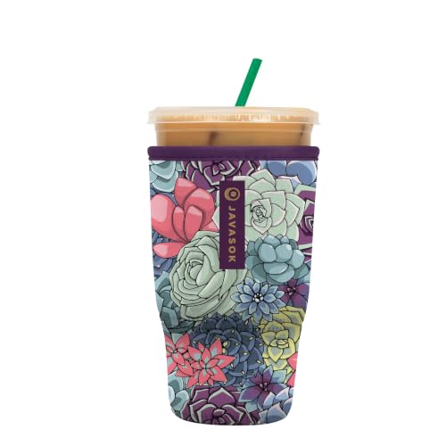 JavaSok Iced Coffee & Cold Soda Insulated Neoprene Cup Sleeve