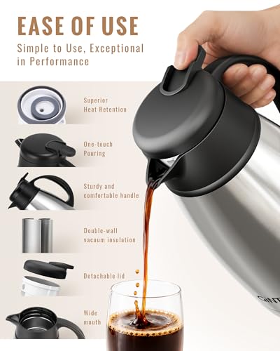Thermal Coffee Carafe 51 Oz