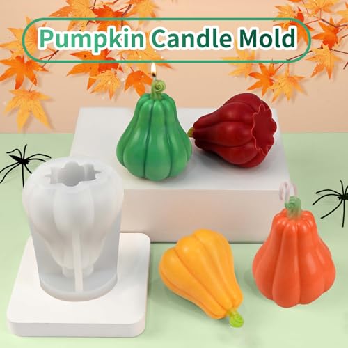 Fall Thanksgiving Pumpkin Candle Making Molds
