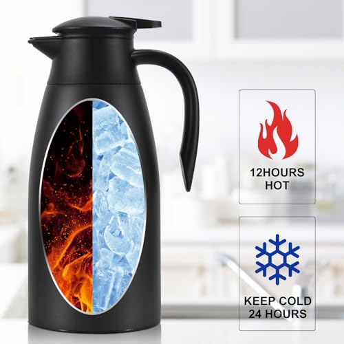 70 Oz Updated Insulated Stainless Steel Carafe (70 Count)