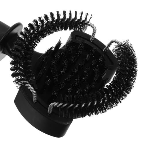 Espresso Machine Cleaning Brush with Detachable Bristles and Spoon Coffee Machine Brush Cleaner for Group Head Maintenance Handle Design 10.03 X 2.95 X 0.78 in