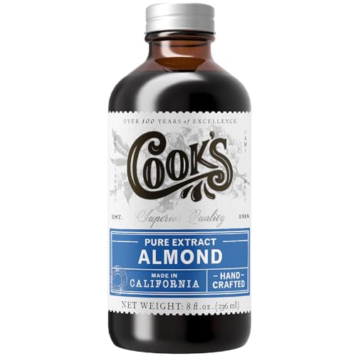 Pure Almond Extract for Baking & Cooking (8 Fl Oz)