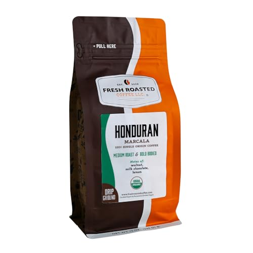 Organic Honduran Marcala Drip Ground Coffee (12 Ounce)