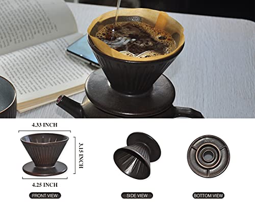 Pottery Pour Over Coffee Maker