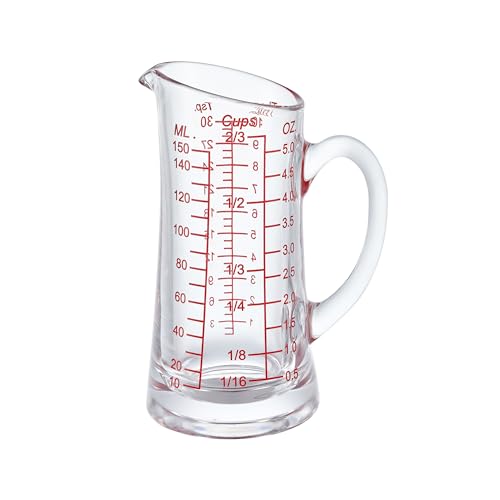 Ackers Glass Measuring Cup 5 Oz