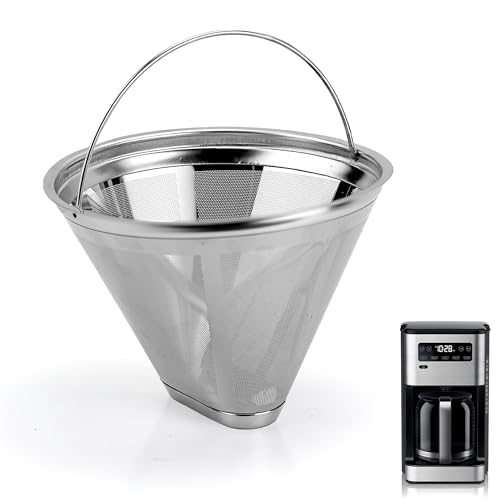 Permanent Stainless Coffee Filter for Braun PureFlavor Coffee Maker 14 Cup
