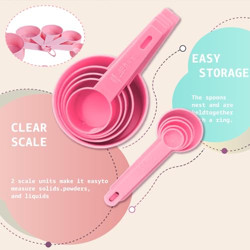 10pcs Measuring Cups and Spoons Set