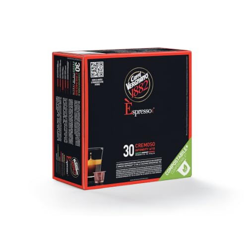 Caffe Vergnano Cremoso Espresso Pods (30 Count)