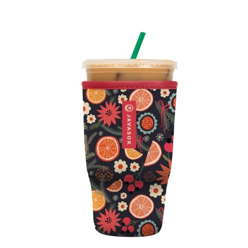 JavaSok Iced Coffee & Cold Soda Insulated Neoprene Cup Sleeve