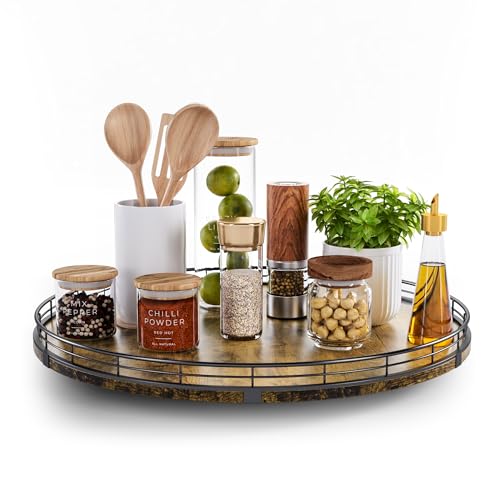 Lazy Susan Turntable Organizer for Table Top
