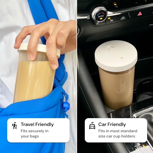 Reusable 24 oz Boba Cup and Straw