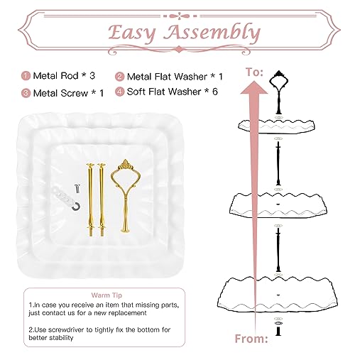 5 Pcs Dessert Table Display Set (5 Count)