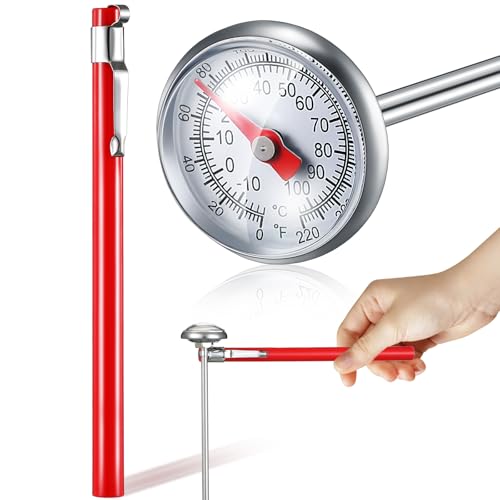 1 Pcs Stainless Steel Kitchen Dial Thermometer 5"