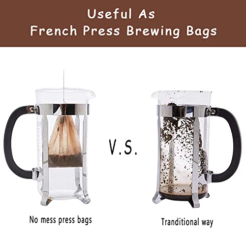 No Mess Cold Brew Coffee Filters (120 Count)