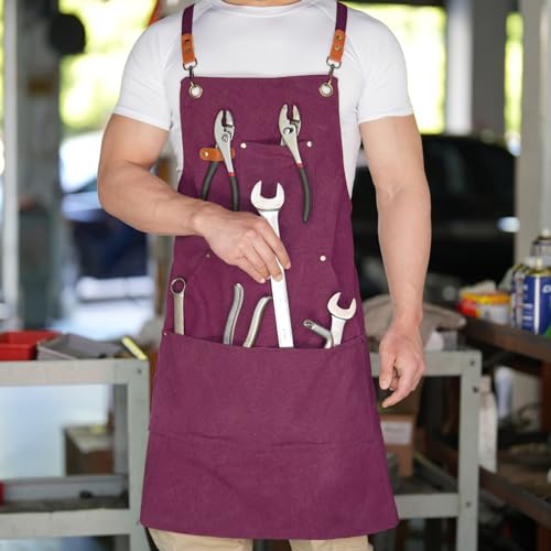 Canvas Aprons for Men Chef Apron