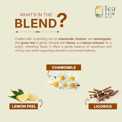 Honey Lemon Green Tea Loose Leaf (3.53 Ounce)