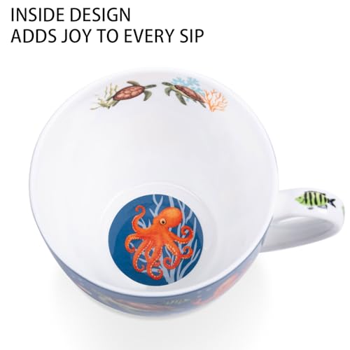 Summer Ocean Wonders Hug Mug