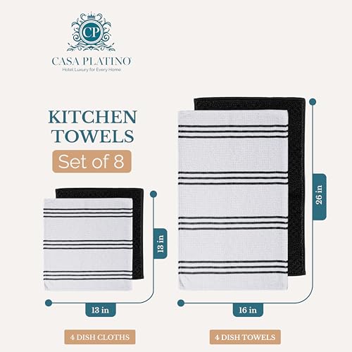 Kitchen Towel Set 8 Pc (8 Count)