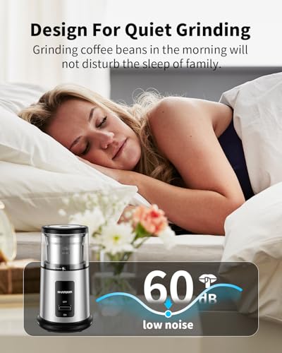 One Touch Coffee Grinder Electric