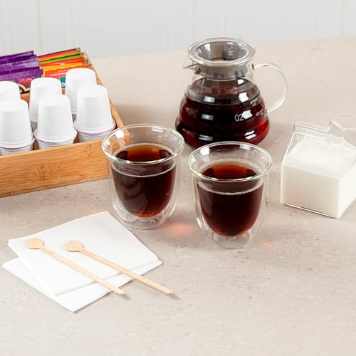 Coffee Cup 12 Pack of 6.8 oz Insulated Double (12 Count)