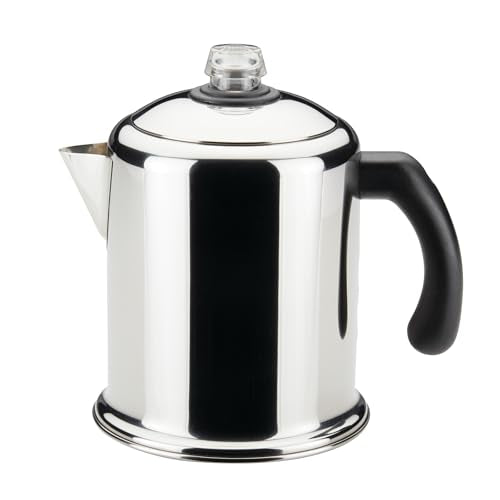 Classic Stainless Steel Yosemite Coffee Percolator