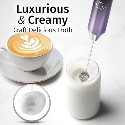 Rechargeable Milk Frother Handheld