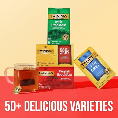 Variety Pack Black Tea Bag Assortment (80 Count)