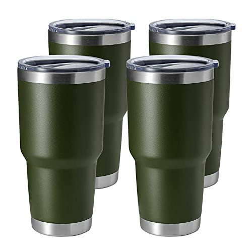 30oz Stainless Steel Tumbler (4 Count)