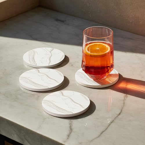 Ceramic Coasters Set of 6 (6 Count)