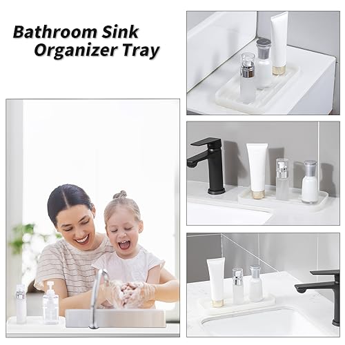 Silicone Kitchen Sink Organizer Tray for Multiple Usage