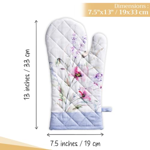 Maison d'Hermine Oven Gloves 100% Cotton Oven Mitt