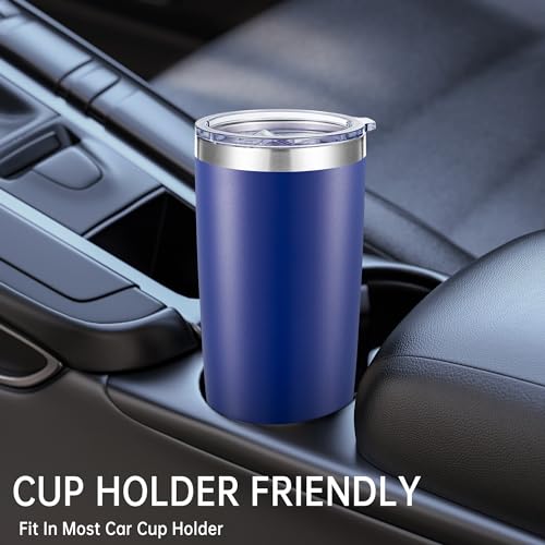 20 oz Tumblers Bulk Stainless Steel Tumbler with Lid (6 Count)