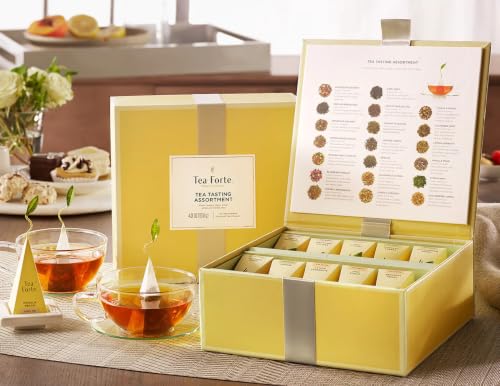 Tea Sampler 40 Pyramid Infuser Bags
