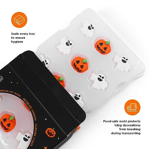 Edible Halloween Cake Decorations (39 Count)