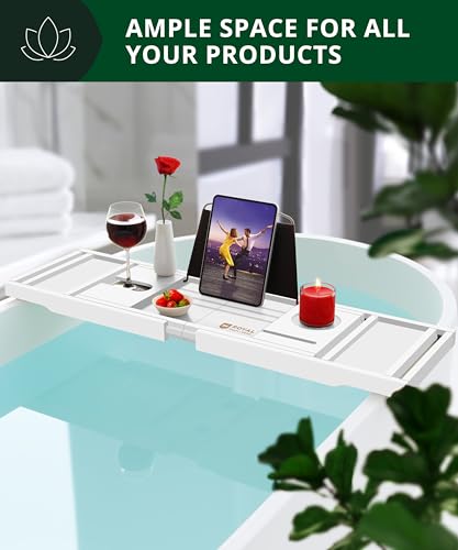 Premium Foldable Bathtub Tray Caddy