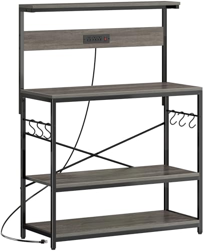 Bakers Rack with Power Outlets