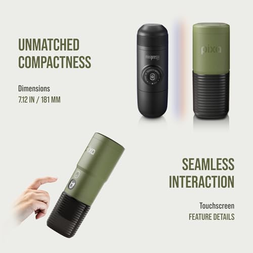Pixapresso Espresso Machine Electric & Portable